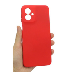 Etui Tint Case na telefon motorola moto g55 5G XT2435 czerwone