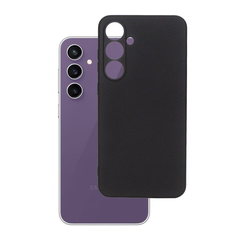 Etui Silicon Case na telefon Samsung Galaxy S24 FE 5G S721 czarne