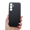 Etui Silicon Case na telefon Samsung Galaxy S24 FE 5G S721 czarne