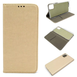 Etui Smart Magnet na telefon LG K52 / K62 złote