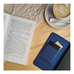 Etui Smart Magnet na telefon Xiaomi Redmi Note 15 Pro 5G 25080RABDG granatowe