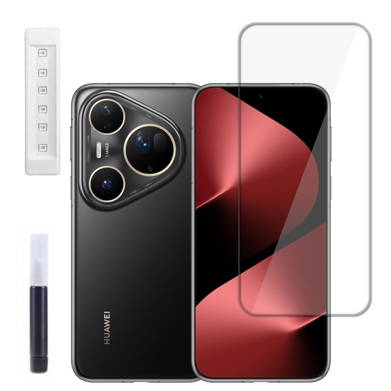 9H SZKŁO hartowane na telefon Huawei Pura 80 Ultra LMU-LX9 UV + lampa