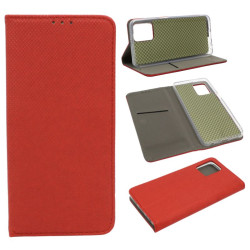 Etui Smart Magnet na telefon motorola moto g53 5G XT2335 / g73 5G XT2337 czerwone