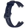 Pasek Silikonowy / Opaska do smartband Huawei Band 8 ASK-B19 / 9 KIM-B19 / 10 NOR-B29 granatowy