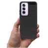 Etui Bumper Carbon Lux na telefon OPPO Reno 12 Pro 5G CPH2629 czarne