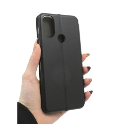 Etui BOOK Elegance na telefon motorola moto e20 / e30 / e40 czarne