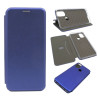 Etui BOOK Elegance na telefon motorola moto e20 / e30 / e40 granatowe