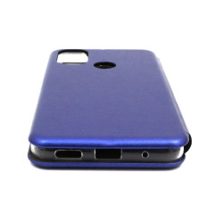 Etui BOOK Elegance na telefon motorola moto e20 / e30 / e40 granatowe