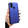 Etui BOOK Elegance na telefon motorola moto e20 / e30 / e40 granatowe