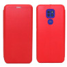 Etui BOOK Elegance na telefon motorola moto g9 / g9 play / e7+ czerwone
