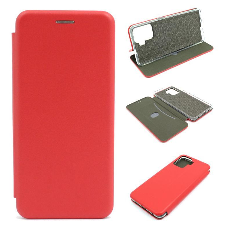 Etui BOOK Elegance na telefon OPPO Reno 5 Lite / Reno 5F / A94 / F19 Pro czerwone