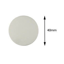 Blaszka do uchwytu magnetycznego 40mm srebrna