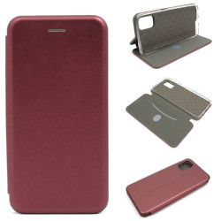 Etui BOOK Elegance na telefon Samsung Galaxy M51 M515 bordowe