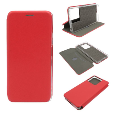 Etui BOOK Elegance na telefon Xiaomi Redmi Note 13 5G 2312DRAABG czerwone