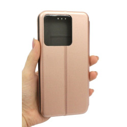 Etui BOOK Elegance na telefon Xiaomi Redmi Note 13 5G 2312DRAABG różowe