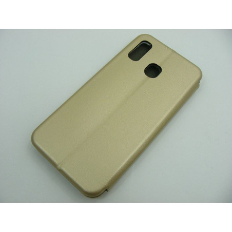 Etui BOOK Elegance na telefon Samsung Galaxy A30 A305 / A20 A205 złote