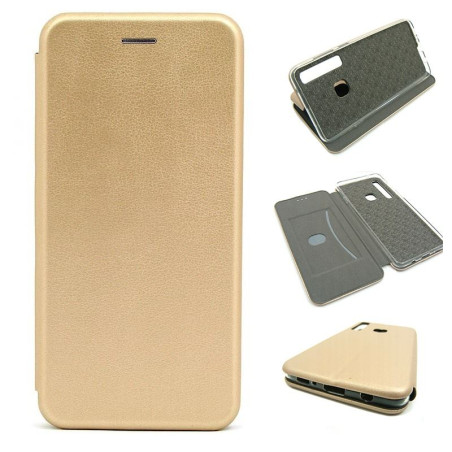 Etui BOOK Elegance na telefon Samsung Galaxy A9 2018 A920 złote
