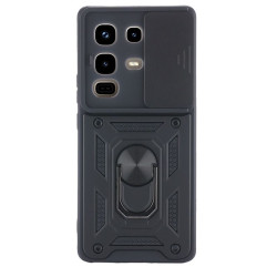 Etui Pancerne CAMSHIELD Ring na telefon Infinix Note 50 Pro 4G X6855 czarne