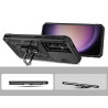Etui Pancerne CAMSHIELD Ring na telefon Samsung Galaxy S24+ 5G S926 czarne
