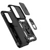 Etui Pancerne CAMSHIELD Ring na telefon Samsung Galaxy S24+ 5G S926 czarne