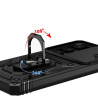 Etui Pancerne CAMSHIELD Ring na telefon Samsung Galaxy S24+ 5G S926 czarne