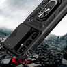 Etui Pancerne CAMSHIELD Ring na telefon Samsung Galaxy S24+ 5G S926 czarne