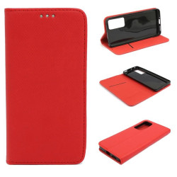 Etui z klapką Smart Magnet na telefon Xiaomi 12 / 12X czerwone