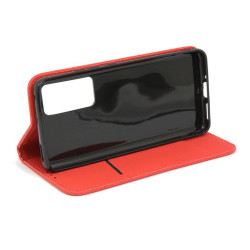Etui z klapką Smart Magnet na telefon Xiaomi 12 / 12X czerwone