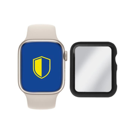 9H SZKŁO hartowane na smartwatch Apple Watch 7 8 41mm SE2 40mm 3D + ramka