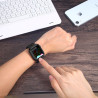 Etui DUXDUCIS TPU Plating do smartwatch Apple Watch 4 5 40 mm różowe + bezbarwne