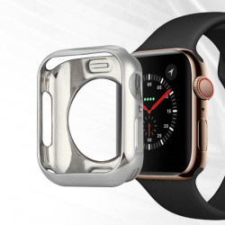 Etui DUXDUCIS TPU Plating do smartwatch Apple Watch 4 5 44 mm czarne + bezbarwne