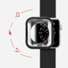 Etui DUXDUCIS TPU Plating do smartwatch Apple Watch 4 5 44 mm czarne + bezbarwne