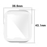 Etui / Obudowa do smartwatch Apple Watch 7 41 mm bezbarwne