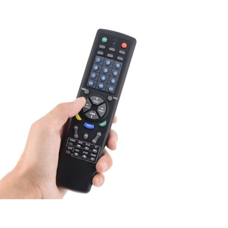 Pilot uniwersalny do telewizora i urządzeń audio-video - TV DVD VCR SAT CD AUX - 41 przycisków