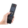 Pilot uniwersalny do telewizora i urządzeń audio-video - TV DVD VCR SAT CD AUX - 41 przycisków