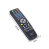 Pilot uniwersalny do telewizora i urządzeń audio-video - TV DVD VCR SAT CD AUX - 41 przycisków