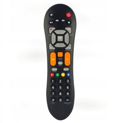 Pilot uniwersalny do dekodera Cyfrowego Polsatu HD7000 HD5000 HD3000 ergonomiczny