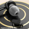 SŁUCHAWKI USB C TYP-C USB-C USAMS EP-43 z DAC czarne do telefonu Samsung Galaxy S20 S21 Note 20