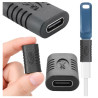 Adapter USB-C żeński na USB-C żeński - przedłużacz gniazda USB typu C