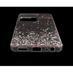 Etui GLITTER Case na telefon Vivo Y16 4G V2214 / Y02s różowe