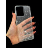 Etui GLITTER Case na telefon Vivo Y16 4G V2214 / Y02s bezbarwne