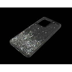 Etui GLITTER Case na telefon Vivo Y16 4G V2214 / Y02s czarne
