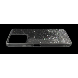 Etui GLITTER Case na telefon Vivo Y16 4G V2214 / Y02s czarne