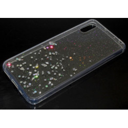 Etui Jelly Case SHINING HQ na telefon Xiaomi Redmi 9A 9AT 9i srebrne 2