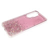 Etui GLITTER Case na telefon Honor 90 Lite 5G CRT-NX1 różowe