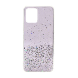 Etui GLITTER Case na telefon Vivo Y01 V2118 / Y15A / Y15S fioletowe