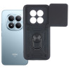 Etui Pancerne CAMSHIELD Ring na telefon Xiaomi Redmi Note 15 Pro+ 5G 2510ERA8BG czarne