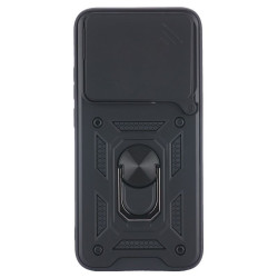 Etui Pancerne CAMSHIELD Ring na telefon Xiaomi Redmi Note 15 Pro 5G 25080RABDG czarne