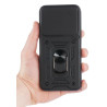 Etui Pancerne CAMSHIELD Ring na telefon Xiaomi Redmi Note 15 Pro 5G 25080RABDG czarne