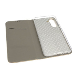 Etui Smart Magnet na telefon Samsung Galaxy A36 5G A366 / A56 5G A566 złote